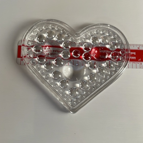 Hadeland Glassverk Norway Glass Heart Hearts Hjerters Ornament Sun Catcher - Picture 8 of 10